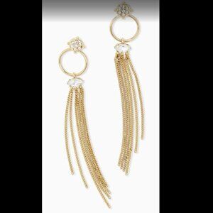 Stella & Dot Gold Gracie Chandelier Earrings